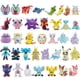 thumbnail image 2 of Small Pok é mon Fit Series Green Caterpillar Ba Da Butterfly Mystery Simulation Q Leo Road Fire Spot Meow Dreamy Plush Doll Chil, 2 of 5