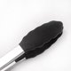 thumbnail image 2 of Pinzas de cocina de acero inoxidable, juego de 3 pinzas para alimentos resistentes con mango ergonómico, color negro Rojo Verde, 2 of 5