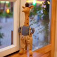 thumbnail image 2 of Doll Cartoon Giraffe Plush Doll Wearing Cloth Design Full Filled Small Giraffe Plush Toy for Entertainment heqiyong LED, 2 of 2