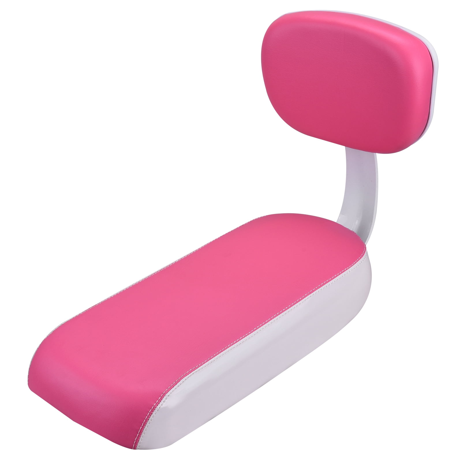 Ametoys Bicycle Back Seat Cycling Bike Bicycle MTB PU Leather Soft Cushion Rear Rack Seat Children Seat with Back Rest