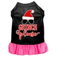 thumbnail image 3 of Christmas Dog Dress, Pet Dog  Cat Dress Screen Printed, "Grinch Please", 3 of 8