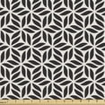 thumbnail image 1 of Abstract Sofa Upholstery Fabric by the Yard, Continuing Illustration of Monotone Ornate Flower Inspired Strokes, Decorative Fabric for DIY and Home Accents, Eggshell and Dark Grey by Ambesonne, 1 of 5