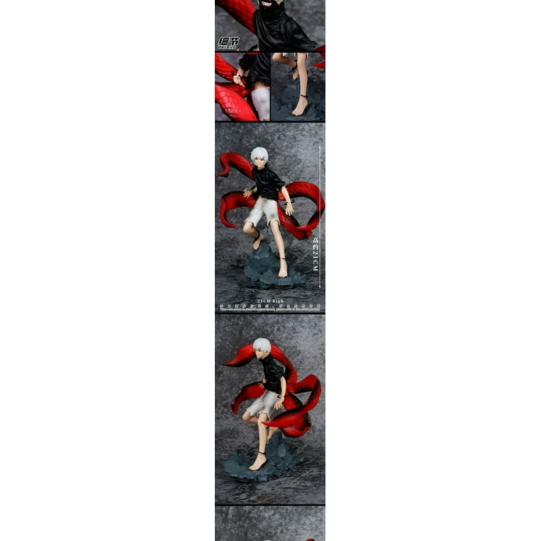 Tokyo Ghoul Kaneki Ken Awakening Figure Anime Action Statue Home Decoration 8.27 inch Statue