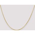 thumbnail image 2 of 14K Yellow Gold Jbsp's 1.4mm Flat Cable Chain (18 X 1.4) Made In Italy 4073-18, 2 of 5