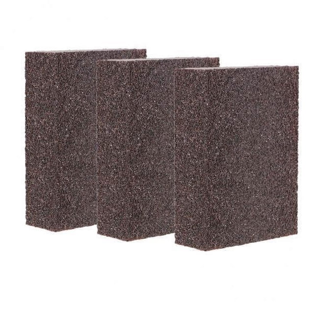 3x 3 Piezas de Papel de Lija de Esponja de Lijado de 5 Piezas Bloque de Lijado de Doble Cara