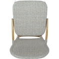 thumbnail image 5 of Bistro Chair (Set of 2) French Hand-woven Wicker Armchairs for Outdoor Patio Porch Garden Indoor, 5 of 6