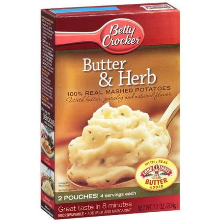 General Mills Betty Crocker Mashed Potatoes, 7.2 oz