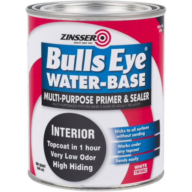 RustOleum Zinsser Bulls Eye WaterBase MultiPurpose Primer & Sealer