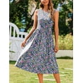 thumbnail image 3 of Vestido Zeagoo para mujer, casual, sin mangas, primavera-verano, 3 of 6