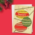 thumbnail image 4 of Ball Decorations Vintage Retro Christmas Greeting Cards | 10 Pack Bulk Set (4x6), 4 of 6