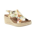 thumbnail image 2 of Corkys Womens Carley Floral Slingback Espadrille Wedge  Casual Shoes, 2 of 5