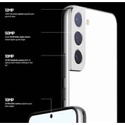 Open Box Samsung Galaxy S22 5G SM-S901U1 128GB White (US Model) - Factory Unlocked Cell Phone