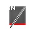 thumbnail image 2 of uni-ball Vision Rollerball Pens, Fine Point (0.7mm), Black, 4 Count, 2 of 4