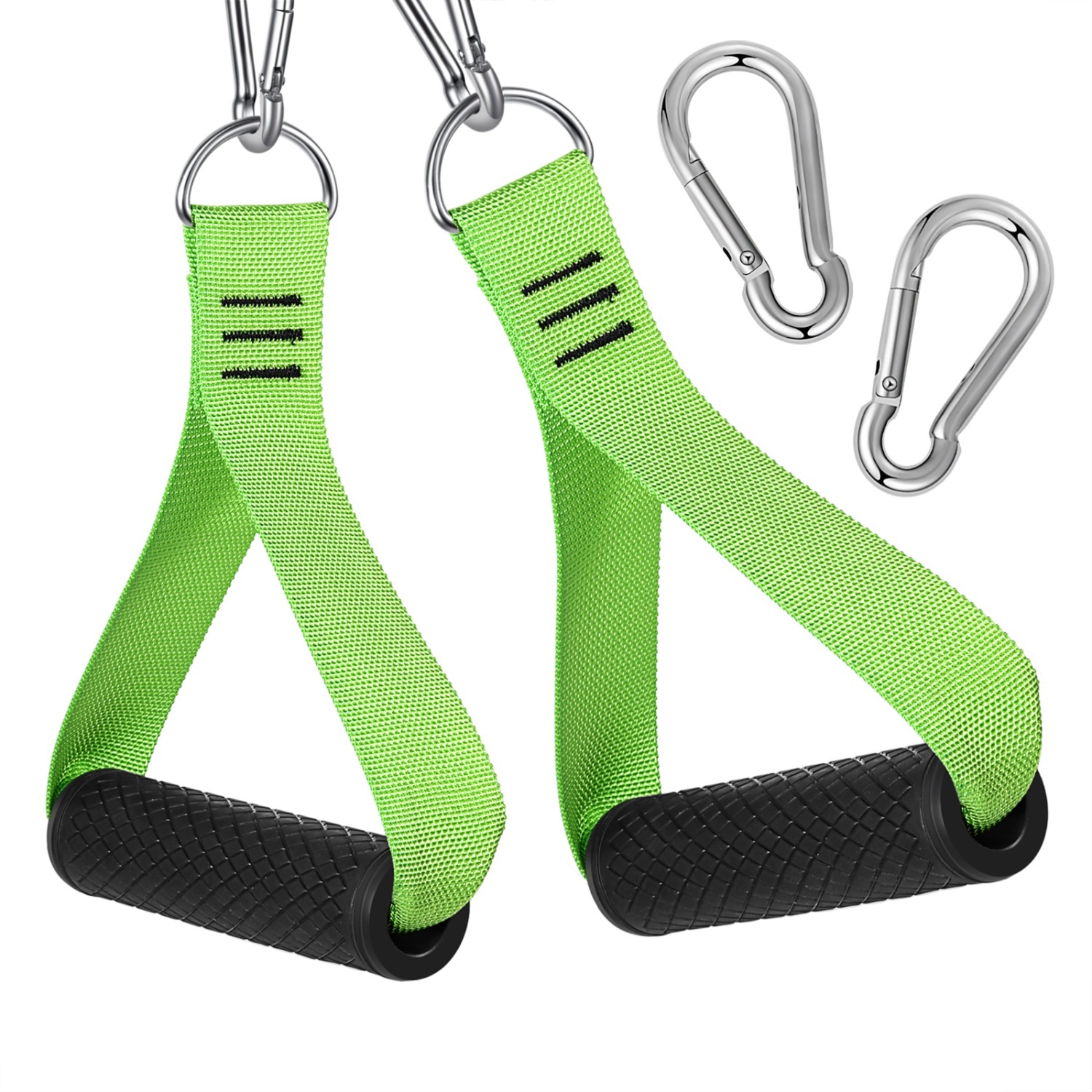 Ymam.Light Exercise Handles Cable Machine Gym Heavy Duty Resistance Bands Handles, 2