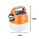 thumbnail image 3 of Linterna de Campamento Solar, 6 Modos de Luz, Lámpara para Exterior, Hogar y Coche, Luz de Emergencia, Perfecta para Apagones, Multifuncional, Naranja, 3 of 7