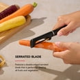 thumbnail image 5 of KitchenAid 2-Piece Stainless Steel Swivel Y and Vegetable Peeler, Black, 5 of 12