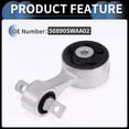 thumbnail image 5 of Unique Bargains Engine Motor Mount, ENGINE MOUNTING No.50890SWAA02 for Honda CRV 2007-2011 Black Silver Tone, 1 Pc, 5 of 6