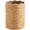 Natural/White, variant on Best Choice Products Scalloped Large Round Laundry Hamper, Handwoven Laundry Basket & Organizer - Natural