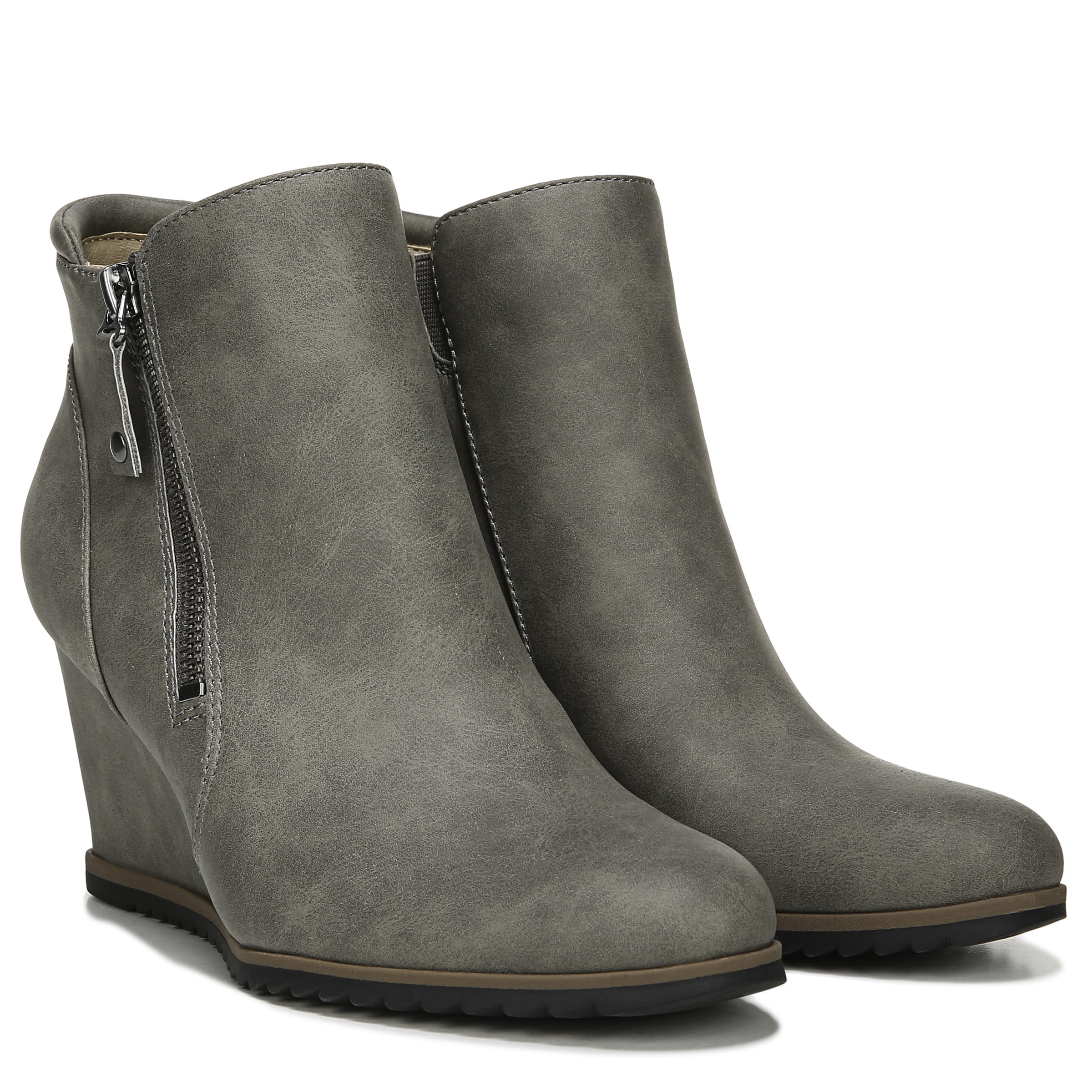 SOUL Naturalizer Womens Haley Booties Medium Wide Width Walmart