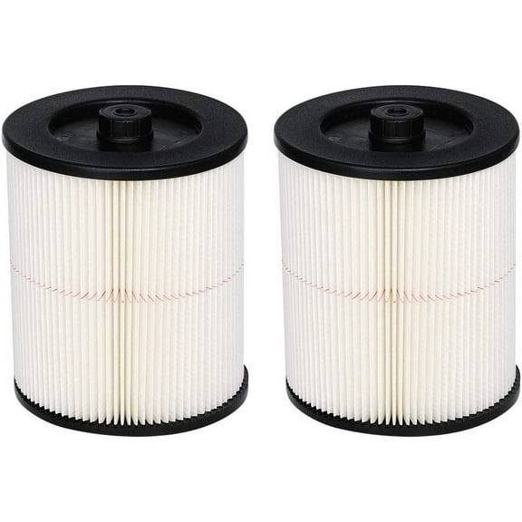 2 Pack Vacuum Replacement Cartridge Filter for craftsman shop vac  filter 17816 9-17816 38755  Wet/Dry Canister Shop Vac Vacuum Filter