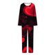 thumbnail image 5 of RKSTN Valentine's Gifts Pajamas Set for Women Oversized Crewneck Valentine's Day Loves Heart Graphic Printed Loungewear Matching Set Womens Casual Loose Long Sleeve T Shirt and Pjs Pant 2 Piece Set, 5 of 6