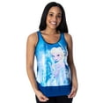 thumbnail image 3 of Disney Frozen Elsa Castle Sequin Juniors Tank Top (2X), 3 of 5
