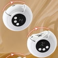 thumbnail image 2 of relayinert Easy Portable Electric Nail Clippers Cutting And Grinding In One Nail Chip Storage Nail Art Tools white, 2 of 6