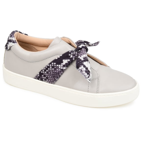 Journee Womens Brissa Almond Toe Slip On Sneakers