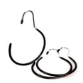 thumbnail image 1 of Colgadores de anillos para bufandas, 6 uds., estante antideslizante para cinturón, ganchos para colgar corbatas, accesorios de armario, organizador de bufandas, soportes de almacenamiento pa, 1 of 5