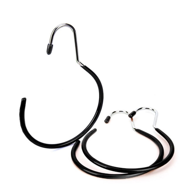 Colgadores de anillos para bufandas, 6 uds., estante antideslizante para cinturón, ganchos para colgar corbatas, accesorios de armario, organizador de bufandas, soportes de almacenamiento pa