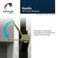 thumbnail image 4 of Belanger SVE78CCP Single Handle Pull-Down Kitchen Faucet, Polished Chrome, 4 of 15