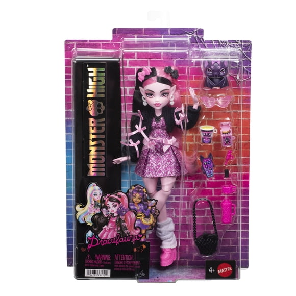 Muñeca Mattel Monster High Look Monstruoso Draculaura