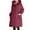 Wine, variant on shqvo Extra Length Raincoats for Womens Waterproof Lightweight Hooded Windbreaker Rain Jacket Outdoor Poncho with Pockets