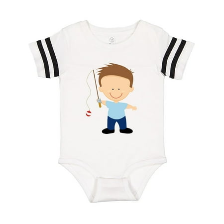 

Inktastic Fishing Boy or Dad Gift Baby Boy Bodysuit