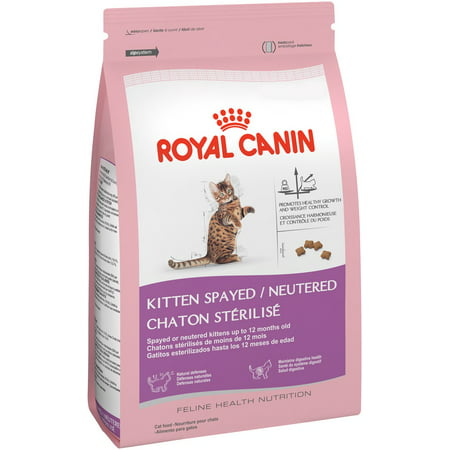 Neutered royal canin