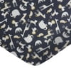SheetWorld Fitted 100% Cotton Percale Play Yard Sheet Fits BabyBjorn Travel Crib Light 24 x 42, Modern Safari Animals Dark Gray