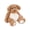 dark brown, variant on Dog Plush Toy, Soft Puppy Stuffed Animal, Cute Lounging Dog Plush Doll Gift