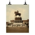 thumbnail image 2 of Print: Prince Michael's Monument, Belgrade, Servia, circa 1890, 2 of 4