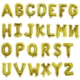 thumbnail image 3 of Globos con letras de oro rosa, decoraciones para fiestas de cumpleaños y aniversarios, decoración para bodas, globos con alfabeto, suministros para baby shower y juguetes para niños, 3 of 5