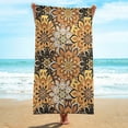 thumbnail image 4 of AYktou Beach Towel Beach Essentials-Lightweight Microfiber Beach Towel 30*59" Multiple Bohemian Patterns Bath Towels Pool Accessories Pool Towels Machine Washable,Absorbent,Dry Faster Gym Towels, 4 of 8