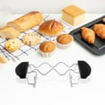 thumbnail image 2 of Toaster Grill Sandwich Toaster Breakfast Stainless Steel Silver 27.00X9.00X6.00CM, 2 of 6