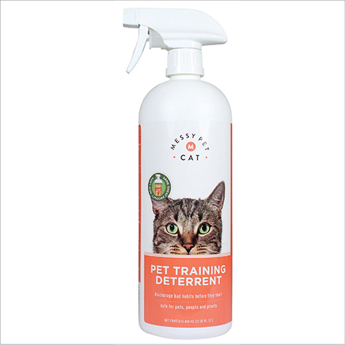 MESSY PET CAT Pet Training Deterrent with Natural Plant-Based Odor