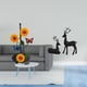 thumbnail image 2 of Dispensador De Toallas De Papel, Soporte Vertical Antideslizante Para Pañuelos, Estatua De Ciervo Negro, Figura De Reno De Resina, Regalo Para Amigos, Decoración De Mesa, Escultura Animal, 2 of 8