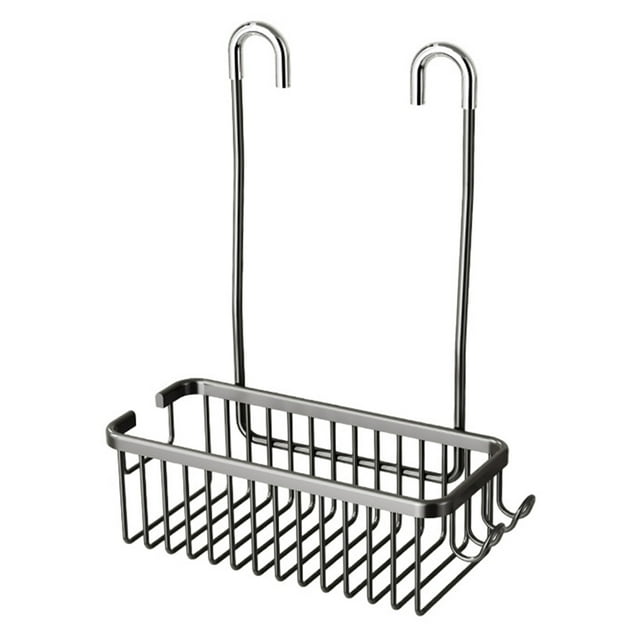 Estantes de almacenamiento Bearachild para baño Acero inoxidable gris