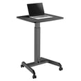 thumbnail image 2 of Kantek KTKSTS300B Mobile Height Adjustable Sit to Stand Desk, Black, 2 of 4