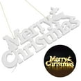 thumbnail image 4 of Luz de letras navideñas decoraciones navideñas decorativas multiusos LED para árboles de Navidad para fiestas para decoración navideña ANGGREK Otros, 4 of 8