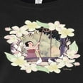 thumbnail image 3 of Disney Snow White & The Seven Dwarfs - Peek Through The Flowers - Juniors Fitted Graphic T-Shirt, 3 of 5