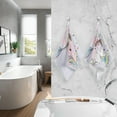 thumbnail image 6 of Dreamtimes Face Hand Towel Set Little Unicorn Mermaid Cotton Washcloths, Ultra Soft and Highly Absorbent,Decorative Fingertip Face Towel for Bathroom Hotel- Pack of 2, 6 of 7