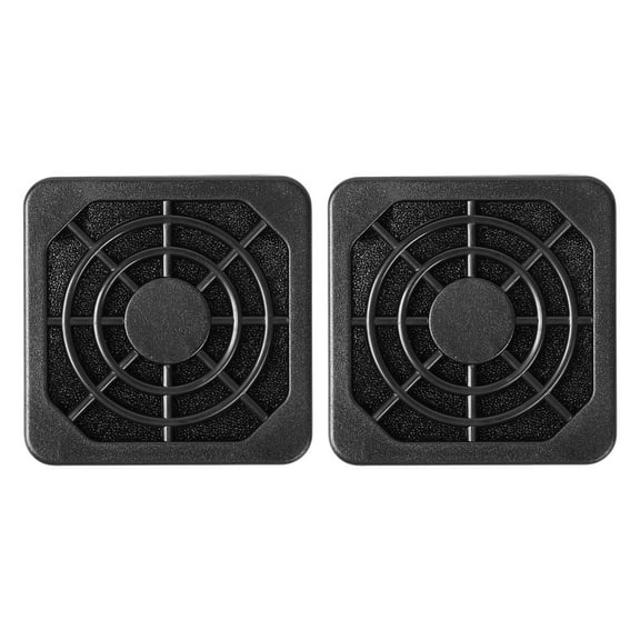 2 Pieces Dustproof PC Fan Dust Filter Computer Fan Filter Grills Guard Plastic Mesh Cover for 40mm PC Case Fan
