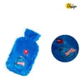 thumbnail image 2 of Biggdesign Hot Water Bottle with Soft Plush Cover, Hot Water Bag Large, 2L, Blue, 2 of 5